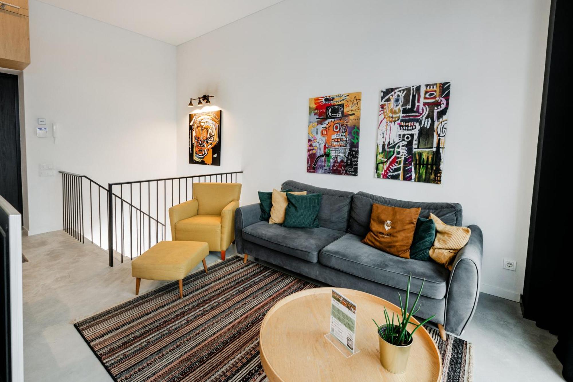 קובנה Modern And Spacious Loft Type Apartment 8 With Free Private Parking By "Owl Jazz Apartments" מראה חיצוני תמונה